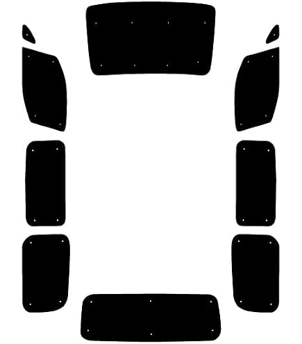 Amazon | NV200バネット [H21.05～現行] マルチシェード・シルバー